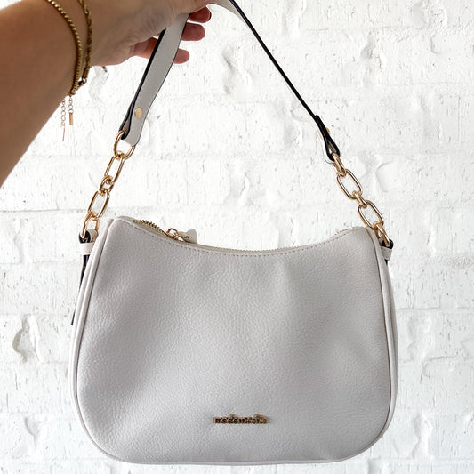 Annie Handbag Crossbody Purse in Cream